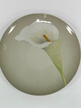 New Noritake Colorwave Cream Calla Lily Accent Plate. KT190